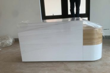 Quầy lễ tân đẹp sang trọng GHT-4609 photo review