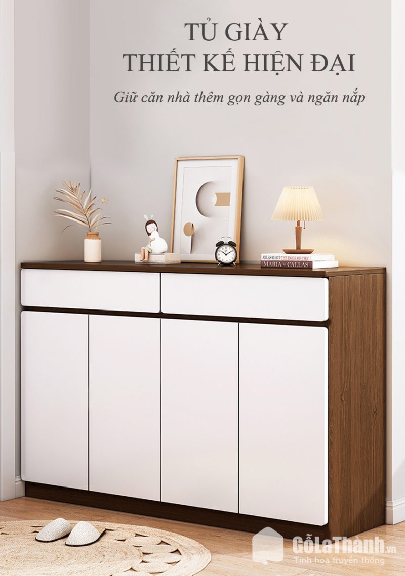 tủ để giày gỗ mdf