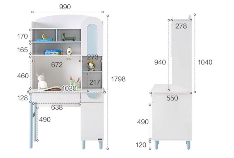 bàn học sinh đẹp bằng gỗ