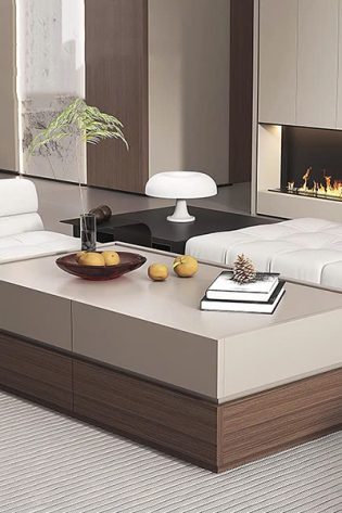 bàn trà gỗ công nghiệp