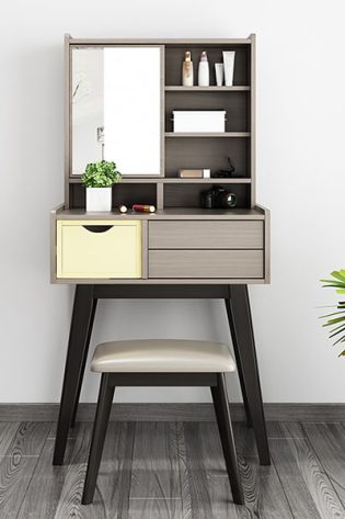 bàn trang điểm nhỏ gọn tiết kiệm diện tích
