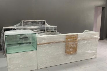 Quầy bán hàng chữ L hiện đại GHT-4067 photo review