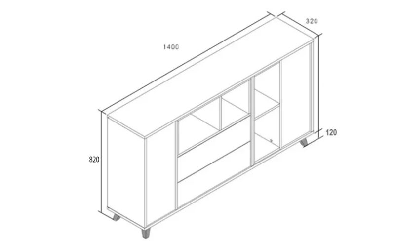 tủ để đồ gỗ công nghiệp