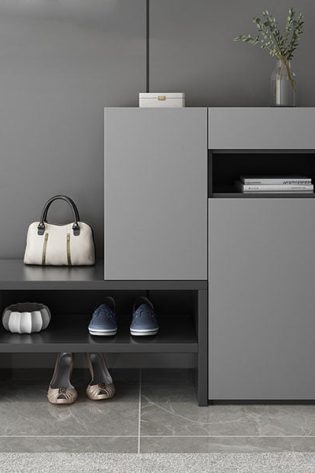 tủ để giày gỗ mdf phủ melamine