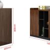 tủ trang trí gỗ công nghiệp