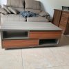 Bàn trà chân thấp gỗ cao cấp GHT-4234