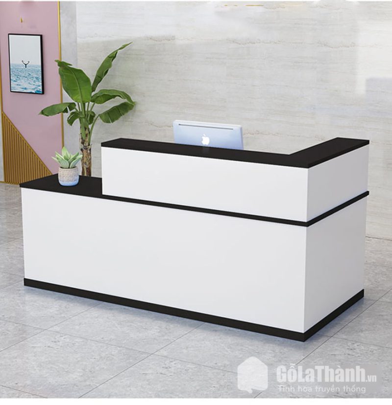 quầy lễ tân thiết kế