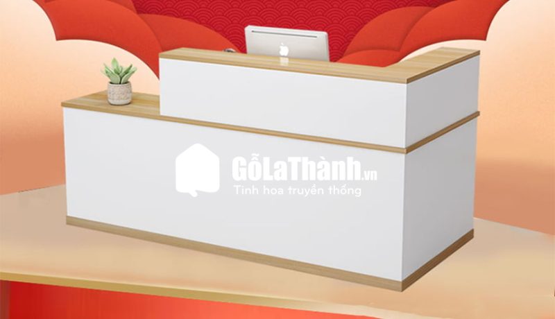quầy lễ tân thiết kế