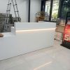 Quầy lễ tân thiết kế đơn giản GHT-4610