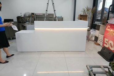 Quầy lễ tân thiết kế đơn giản GHT-4610 photo review