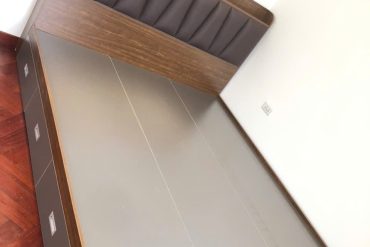 Giường gỗ công nghiệp MDF cao cấp GHT-198 photo review