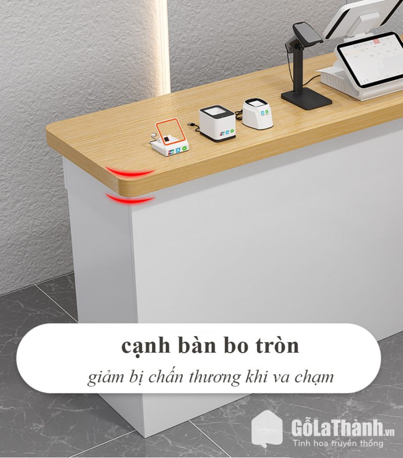 bàn quầy chữ i đẹp