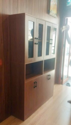 Tủ tài liệu cánh kính đẹp GHT-5184 photo review