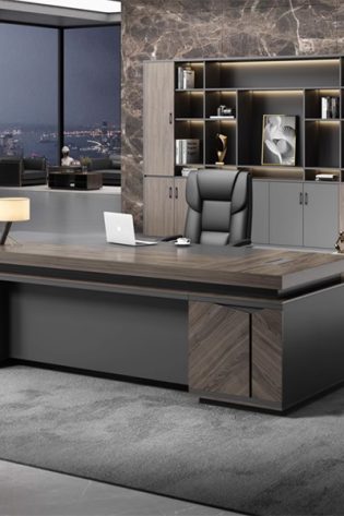 Bàn làm việc giám đốc gỗ MDF