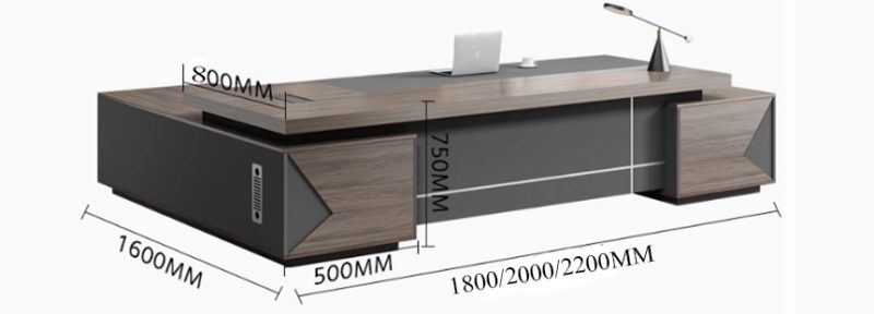 kích thước bàn giám đốc