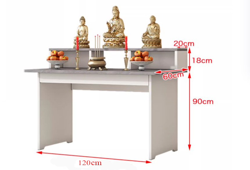 kích thước bàn thờ