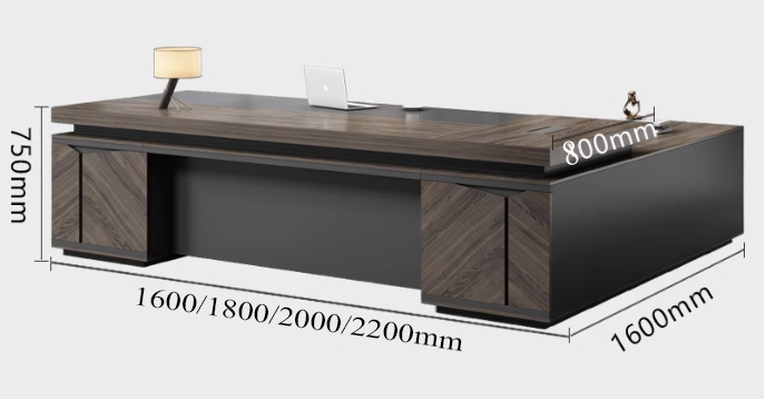 Bàn làm việc giám đốc gỗ MDF