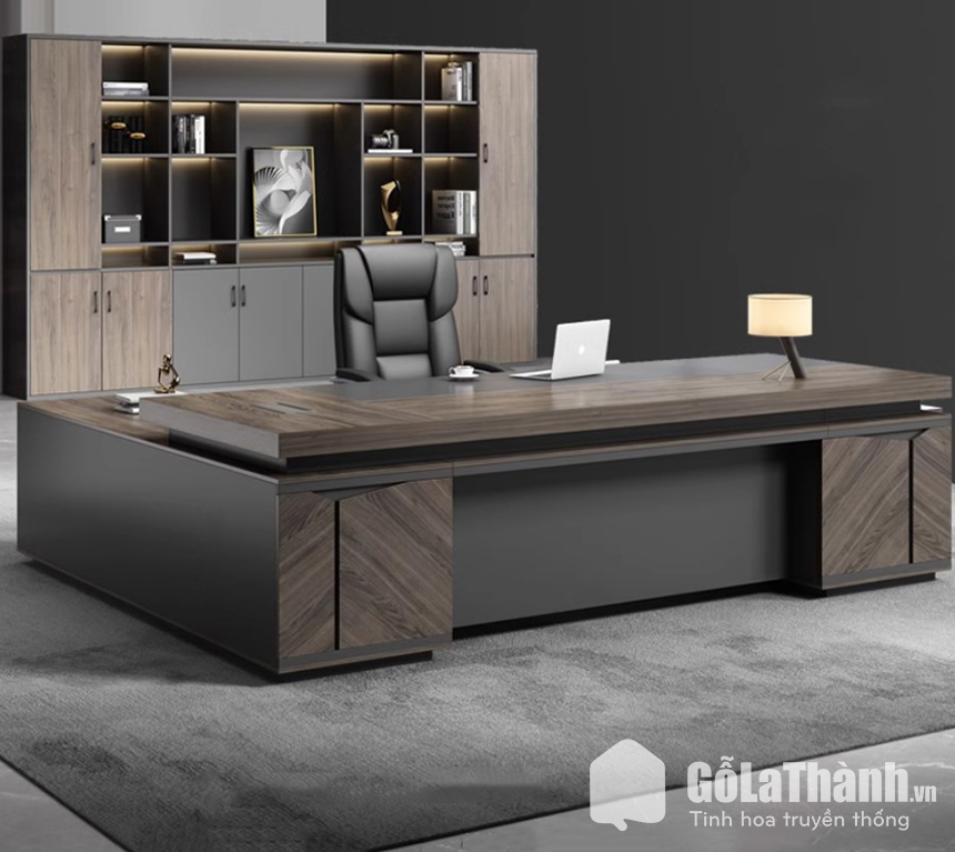 Bàn làm việc giám đốc gỗ MDF