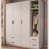 kích thước tủ áo hiện đại bằng gỗ