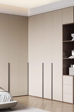 avar tủ để quần áo góc tường