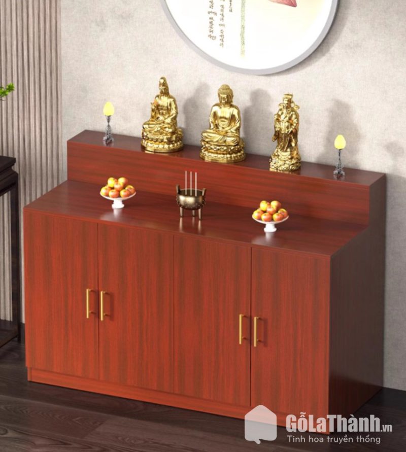 tủ thờ đẹp gỗ mdf phủ melamine