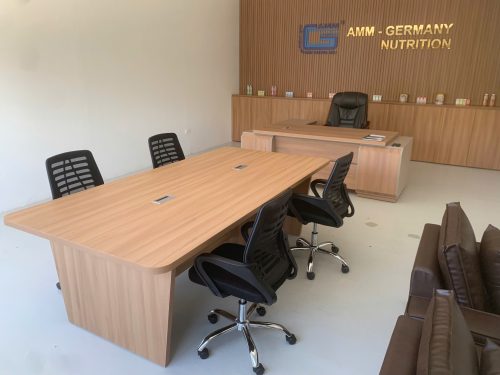 Bàn họp đẹp gỗ công nghiệp GHT-42201 photo review