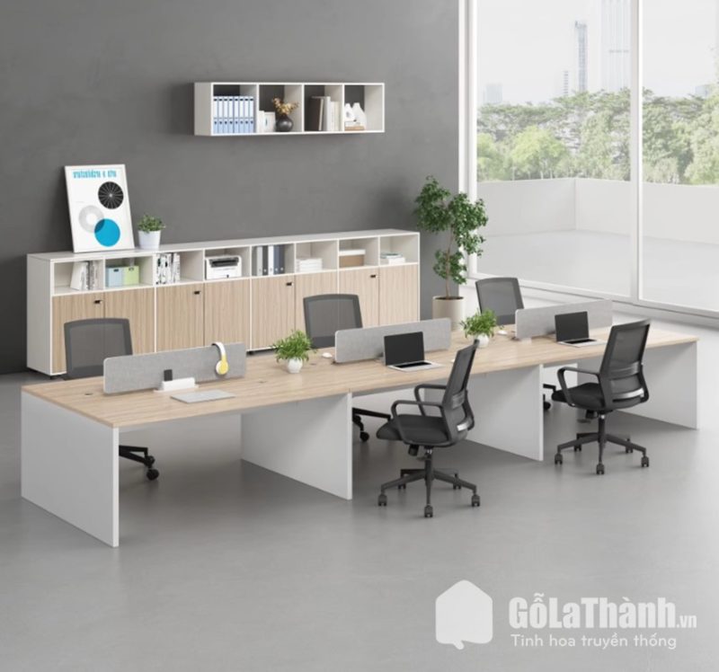 bàn làm việc gỗ MDF