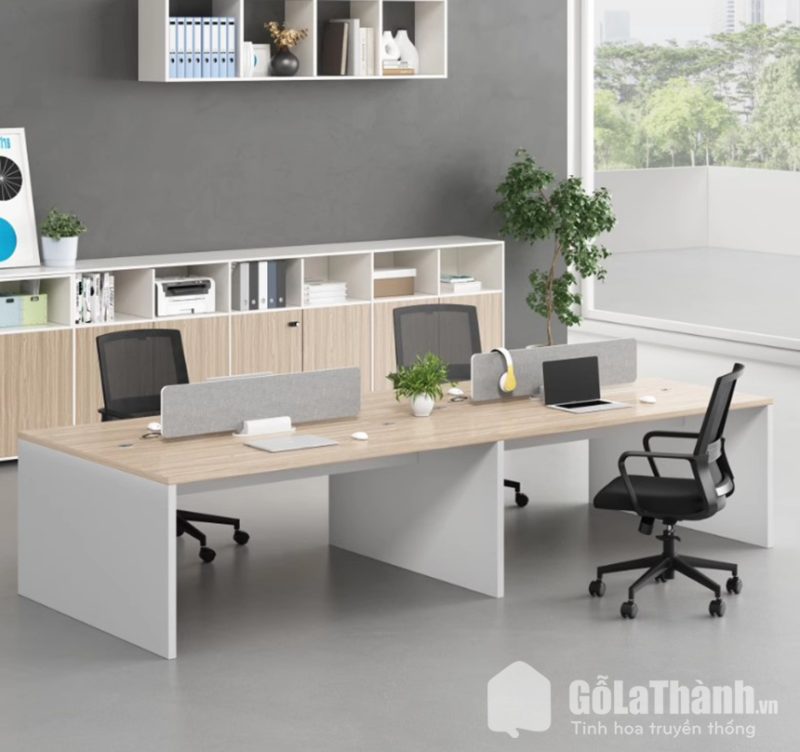 bàn nhân viên gỗ MDF đẹp