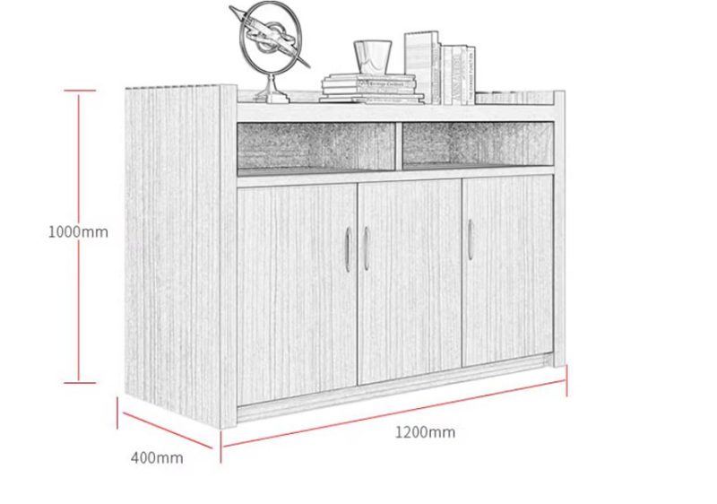 kích thước tủ để văn phòng đẹp sang trọng