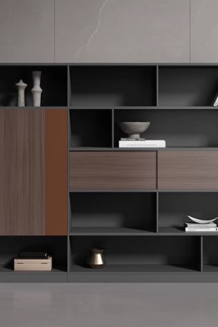 tủ tài liệu giám đốc chữ L