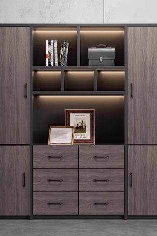 tủ tài liệu gỗ đơn giản