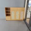 Tủ bếp nhỏ phối cánh mây GHT-51649