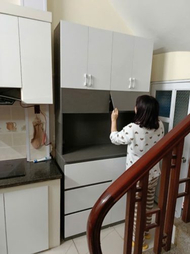 Tủ bát đĩa kịch trần gỗ công nghiệp hiện đại GHT-51653 photo review