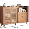 kích thước tủ bát đĩa cánh kính