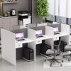 cụm bàn làm việc 4 người