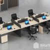 bàn làm việc văn phòng gỗ MDF