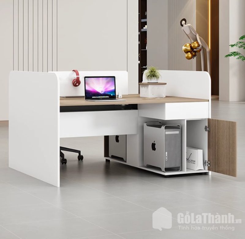 bàn làm việc văn phòng gỗ MDF