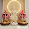 bàn thờ treo tường đẹp hiện đại