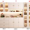 tủ chén bát gỗ MDF phủ melamine