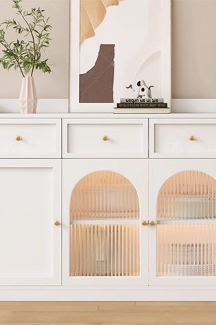 tủ để chén bát cánh kính sọc