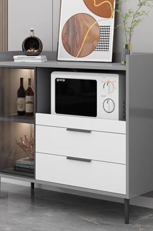 tủ để lò vi sóng nhỏ gọn