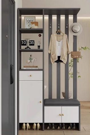tủ đựng giày có ghế ngồi