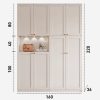 tủ giày kịch trần gỗ công nghiệp
