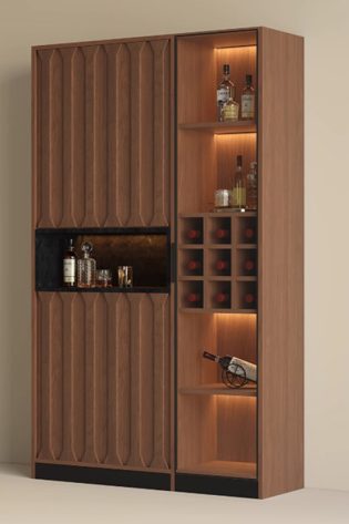 tủ rượu hiện đại đẹp