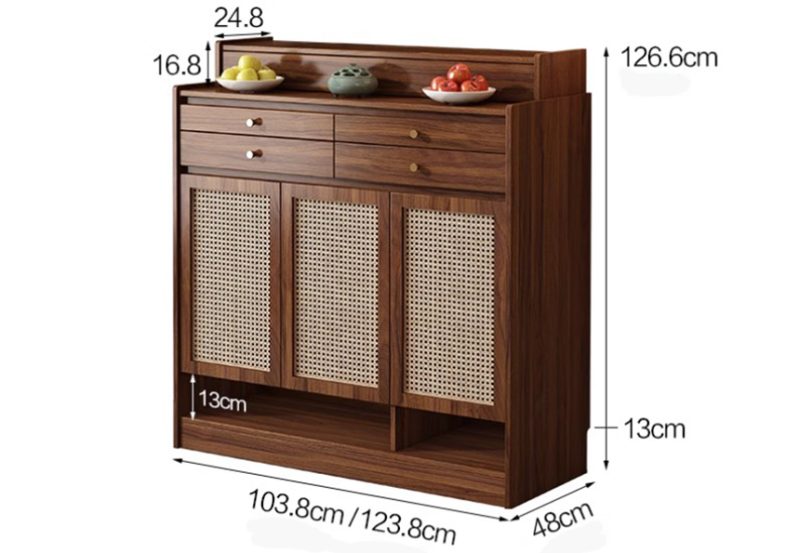 tủ thờ cánh mây hiện đại