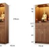 kích thước tủ thờ chung cư thiết kế tối ưu