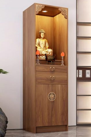 tủ thờ chung cư thiết kế tối ưu