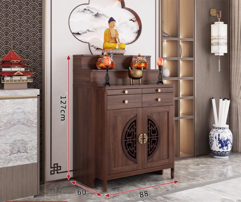 tủ thờ tam cấp nhỏ gọn