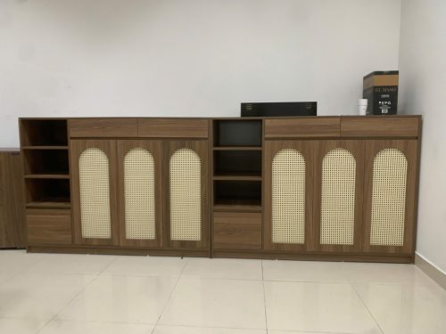 Tủ bếp nhỏ phối cánh mây GHT-51649 photo review