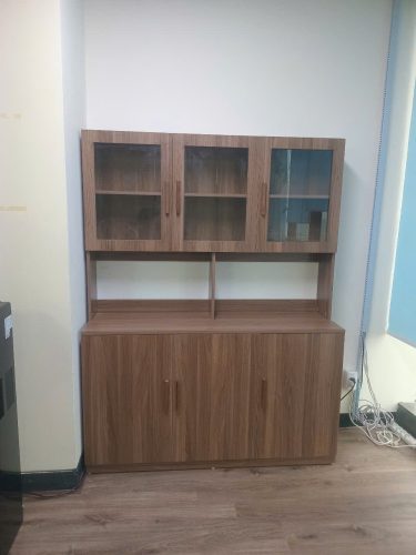 Tủ bếp nhỏ cánh kính thiết kế đẹp GHT-51654 photo review